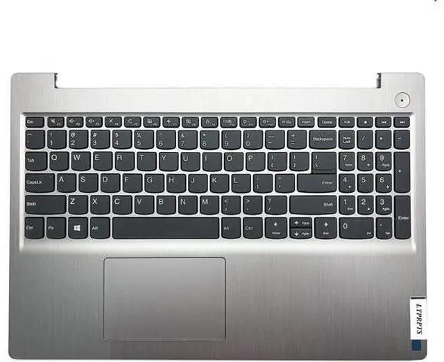 Main image of Replacement Laptop Upper Case Palmrest Keyboard Touchpad Assembly Part for Lenovo IdeaPad 3 15IIL05 5ADA05 15IML05 5CB1D03689 Silver - OEM