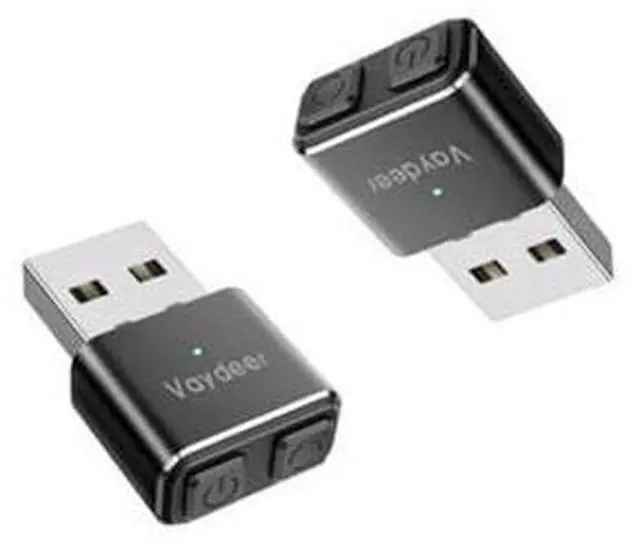 Main image of Vaydeer Mini Metal Mouse Jiggler, Premium Metal Shell, Easy Operation with 2 Buttons, Plug and Play, Risk-Free, Undetectable Mouse Mover to Boost Your Productivity-2PCS