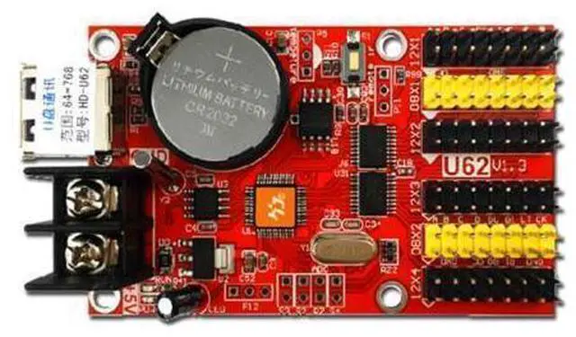 Main image of HD-A40(replace by HD-U60) single and dual color led display screen controller