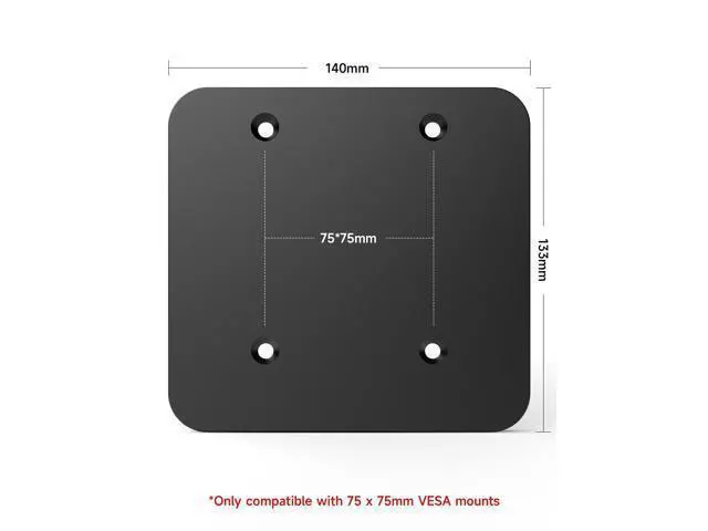 Alt view image 5 of 6 - Snap VESA Adapter FlipGo 13.5" 15.6" & 16" Portable Monitor Dual Screen