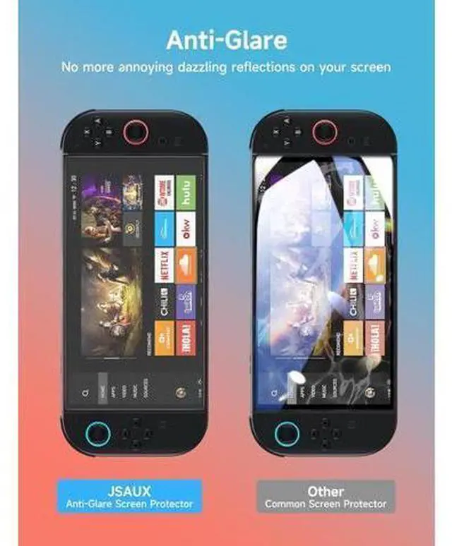 Alt view image 5 of 7 - Protective Carrying Case & 2-Pack Anti-Glare Screen Protector Compatible with Nintendo Switch 2 (2025)