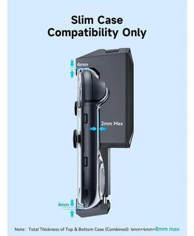 Alt view image 6 of 7 - Cooling Fan for Switch 2 (2025), Cool Down Accessories for Switch 2 | Switch 2 Fan (Stepless Adjustable Fan Speed) Cools to Enhance Performance & Extend Console Battery Life - Black (GP0201A)