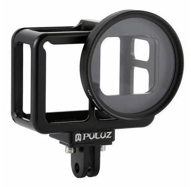 Main image of Aluminum Alloy Housing Frame Cage Cover+52mm UV Lens Filter for Gopro Hero 7 6 5