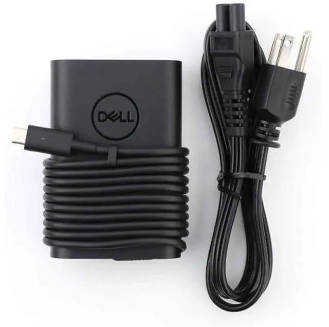 Main image of New Laptop Charger 65W(Watt) AC Power Adapter With Type c(USB-C/USBC) Tip Include Power Cord For XPS 12 9250 XPS 13 9350 9360 9365 9370 9380 Latitude 7370 7280 7480 5480 7275 5290 7490