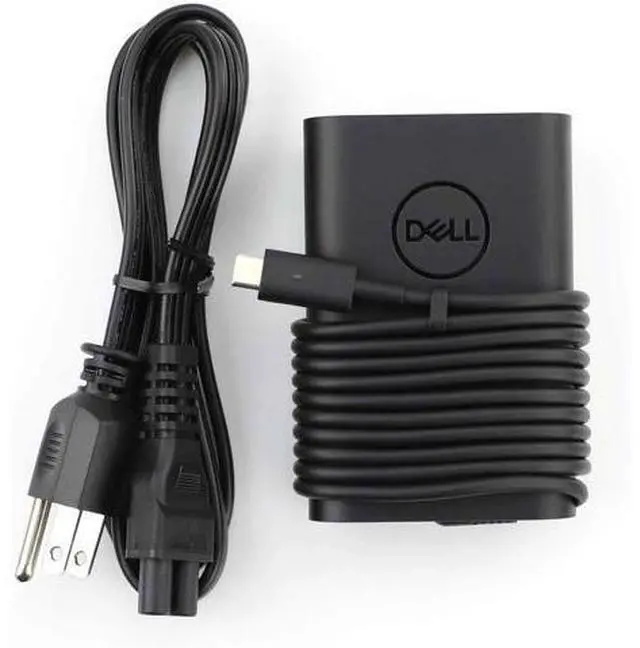 Alt view image 3 of 7 - New Laptop Charger 65W(Watt) AC Power Adapter With Type c(USB-C/USBC) Tip Include Power Cord For XPS 12 9250 XPS 13 9350 9360 9365 9370 9380 Latitude 7370 7280 7480 5480 7275 5290 7490