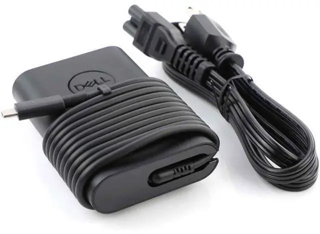 Alt view image 5 of 7 - New Laptop Charger 65W(Watt) AC Power Adapter With Type c(USB-C/USBC) Tip Include Power Cord For XPS 12 9250 XPS 13 9350 9360 9365 9370 9380 Latitude 7370 7280 7480 5480 7275 5290 7490