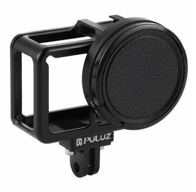 Alt view image 3 of 4 - Aluminum Alloy Housing Frame Cage Cover+52mm UV Lens Filter for Gopro Hero 7 6 5