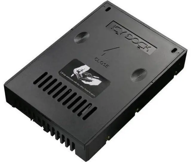Alt view image 2 of 2 - ICY DOCK 2.5 inch to 3.5 inch SATA HDD & SSD Mounting Kit for Internal 3.5" Drive Bay with Removable Cover | EZConvert Lite MB882SP-1S-2B