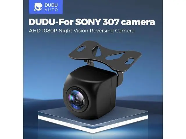 Alt view image 2 of 5 - MekedeTech DUDUAUTO HD AHD 1080P Night Vision Front Rear View Camera Lens, Waterproof, 6M Cable for Android Radio (Rear Camera)