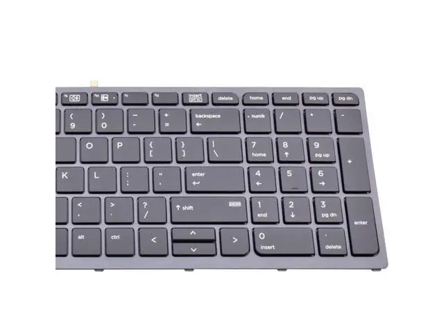 Alt view image 5 of 5 - SUNMALL Replacement Keyboard Compatible with New Replacement Keyboard for HP Zbook 15 G3 G4 Zbook 17 G3 G4 Backlit Pointer US 848311-001 PK131C31A00