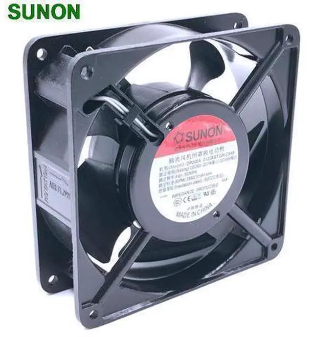 Main image of cooling fan 220V 230V fan For Sunon DP200A 2123XBT.GN 12CM 120*120*38MM 12038 socket case industrial cooling fan