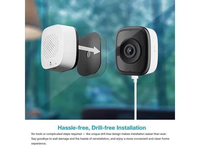 Alt view image 5 of 5 - LVQ 5MP 3K Magnetic Window Camera, Indoor Window Camera with Night Vision Full Color, WiFi6 Window Camera for Home Security, Person & Car Detection, 2 Way Talk, 24/7 Recording