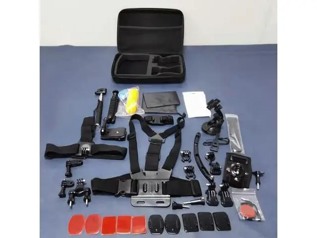 Alt view image 2 of 4 - Camera Accessories with Accessories Bag Tripos Stand Selfie Stick Phone Holder Phone Clip and Cold Shoe for Gopro Hero Series