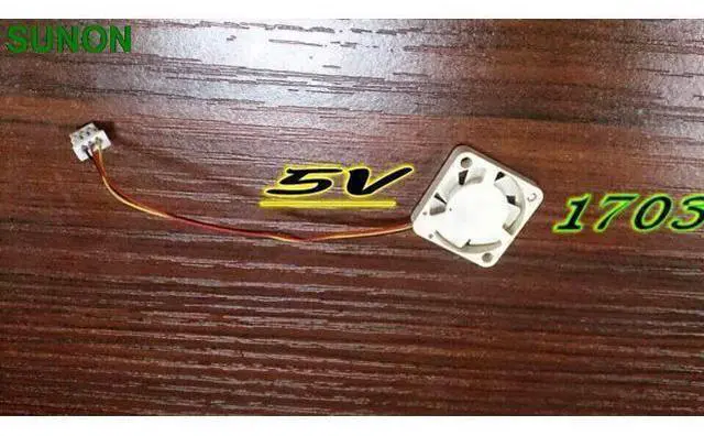Main image of For Sunon 1.7 * 1.7 * 0.3 cm 1703 UF5H5-503 5V 3 wire waterproof micro mini axial cooling fan
