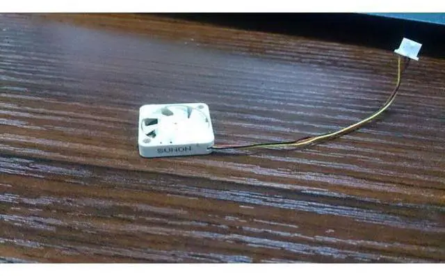 Alt view image 3 of 4 - For Sunon 1.7 * 1.7 * 0.3 cm 1703 UF5H5-503 5V 3 wire waterproof micro mini axial cooling fan