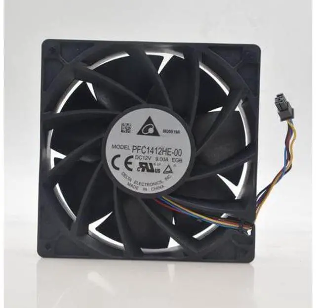 Main image of Cooling Fan Delta PFC1412HE-00 12V 9A kz14038b012u For Whatsminer M20s M21S M31s M30s FAN 14cm 4PIN AND 6PINS