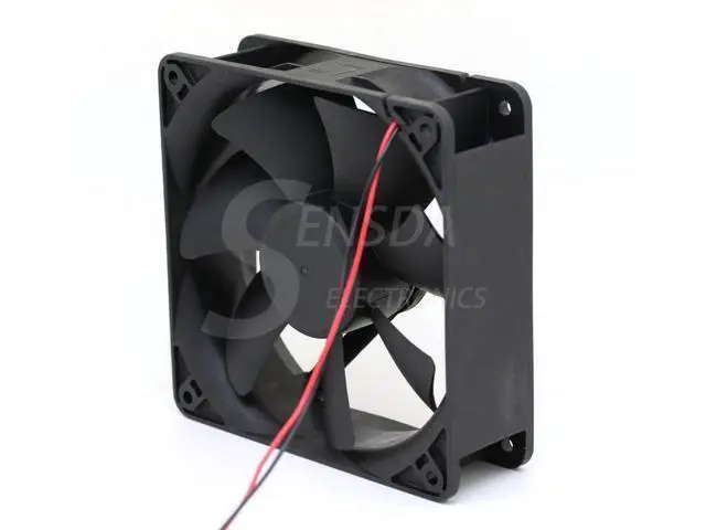 Alt view image 2 of 4 - For Sunon EEC0382B3-0000-A99 12038 120mm 12cm DC 24V 3.1A 2-wire -pin server inverter case axial cooling fans