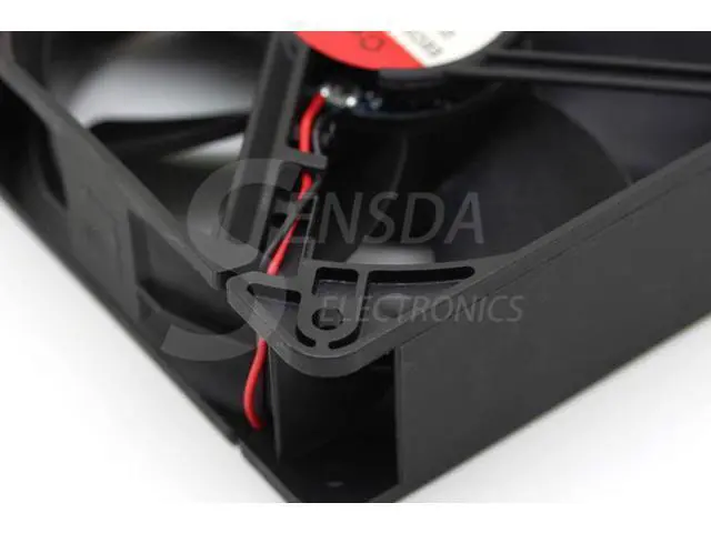 Alt view image 3 of 4 - For Sunon EEC0382B3-0000-A99 12038 120mm 12cm DC 24V 3.1A 2-wire -pin server inverter case axial cooling fans