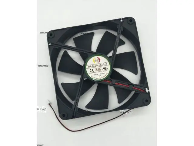 Alt view image 2 of 2 - para GP 14025 DC12V 0.50A 14CM 140*140*25MM HA1425H12B-Z 2 líneas Fan