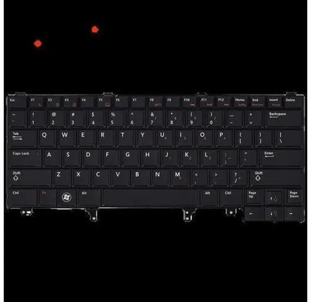 Main image of US Keyboard Black for Laptop for Dell E6220 E6230 E6430 E6420 E6440 E5420 E6320 E6330 Positivo Notebook