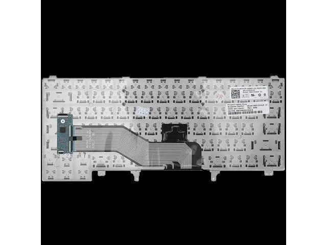 Alt view image 3 of 4 - US Keyboard Black for Laptop for Dell E6220 E6230 E6430 E6420 E6440 E5420 E6320 E6330 Positivo Notebook