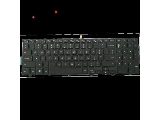 Alt view image 2 of 4 - US Backlit Keyboard for Laptop for Dell 15 3546 3565 3558 3549 3559 Inspiron 15-3000 5542 5543 5545 Positivo Notebook