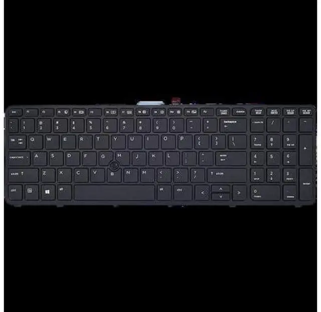 Main image of Send Keyboard Film US Keyboards Positivo Notebook Dns Packard Bell for HP 15 17 G1 G2 ZBOOK Black Frame
