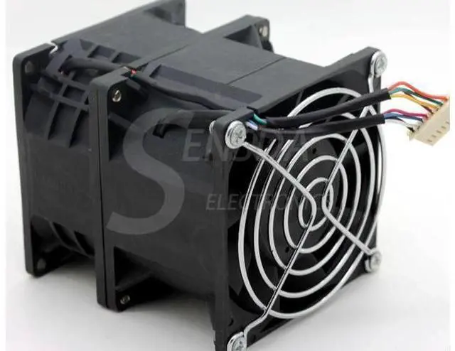 Alt view image 3 of 4 - for delta GFB0812DHU 80mm 8cm high speed violence Fan DC 12V 5.88A powerful dual motor industrial cooling fans