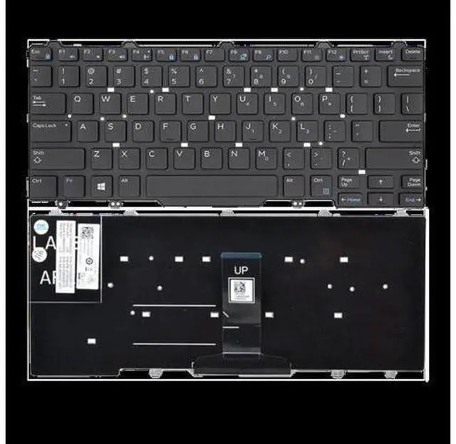 Main image of for Dell Notebook Keyboard Latitude 13 3340 3350 E5450 E5470 E7470 E7450 Replacement Dns Clevo Cheap Keyboard Packard Bell US