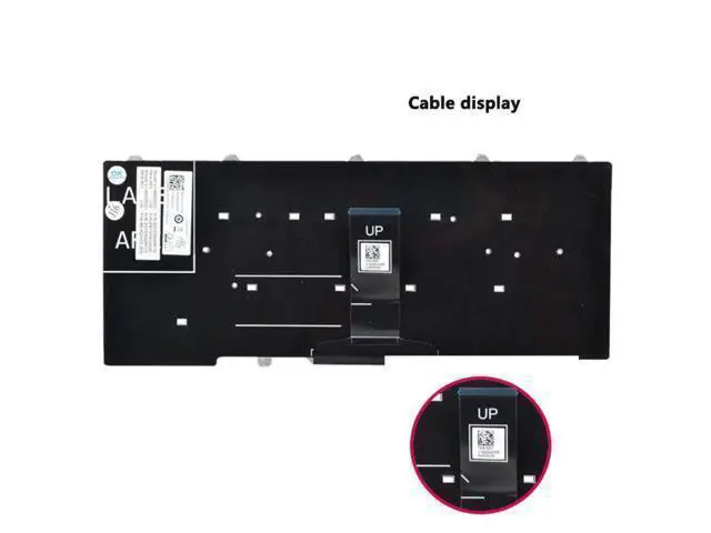 Alt view image 3 of 4 - for Dell Notebook Keyboard Latitude 13 3340 3350 E5450 E5470 E7470 E7450 Replacement Dns Clevo Cheap Keyboard Packard Bell US
