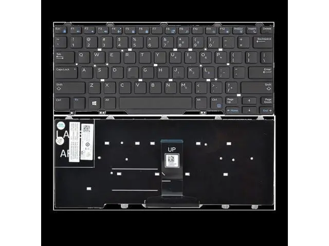 Alt view image 4 of 4 - for Dell Notebook Keyboard Latitude 13 3340 3350 E5450 E5470 E7470 E7450 Replacement Dns Clevo Cheap Keyboard Packard Bell US
