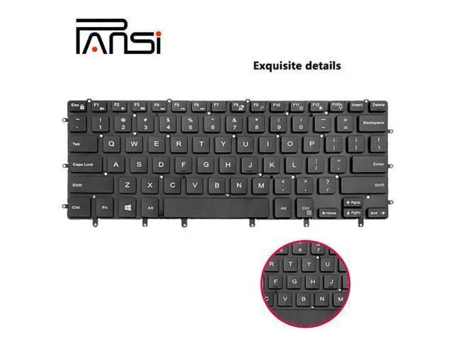 Alt view image 2 of 4 - for Dell Notebook Backlit Keyboard for Laptop XPS 15 9550 9560 Replacement Dns Shop Clevo Cheap Keyboard Packard Bell US