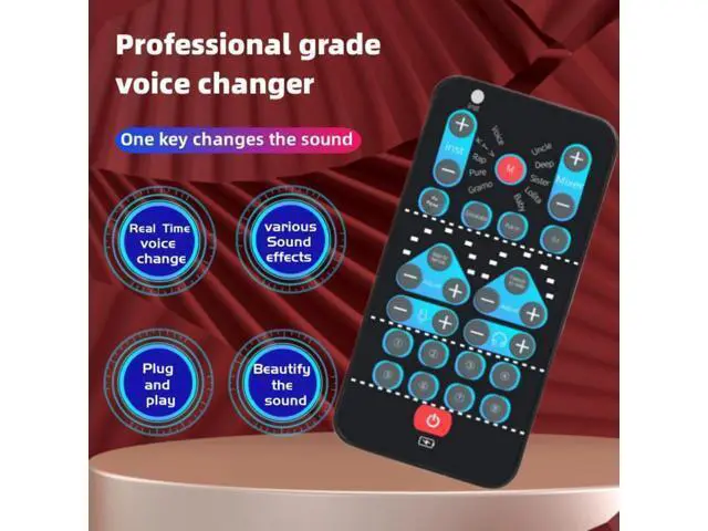 Alt view image 3 of 6 - High-Definition Portable Voice Changer Sound Card with Real-Time Transformation, Ideal for Streaming, Gaming, and Entertainment Scenarios (M10-for iPhone)