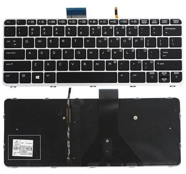 Main image of US Keyboard Backlight Replacement for HP EliteBook Folio 1020 G1 1020 G2 804214-001 752962-001