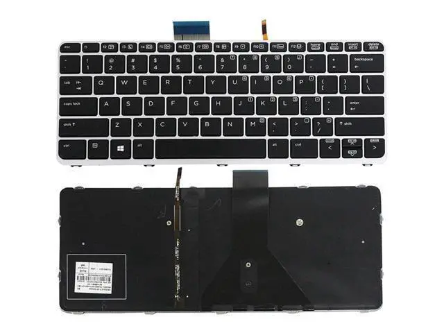Alt view image 4 of 4 - US Keyboard Backlight Replacement for HP EliteBook Folio 1020 G1 1020 G2 804214-001 752962-001