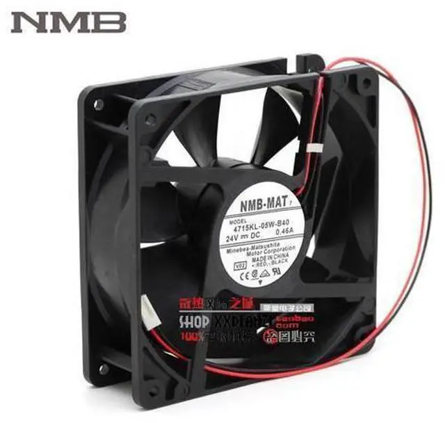 Main image of For NMB 7 4715KL-05W-B40 12038 120mm 12cm DC 24V 0.46A double ball bearing server industrial powerful cooling fan