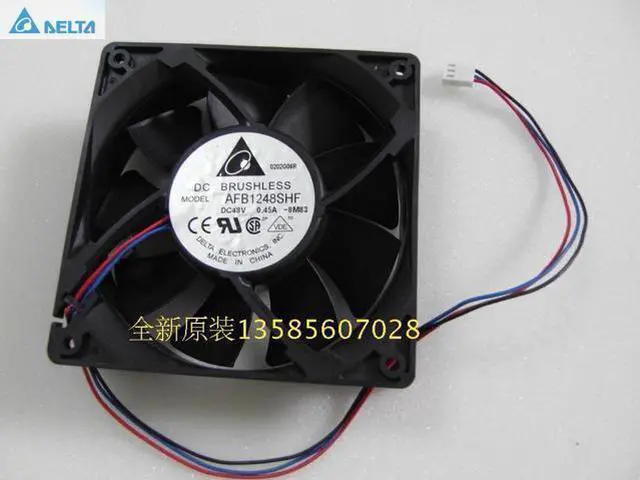Main image of for delta AFB1248SHF 120 * 120 * 32MM DC 48V 0.45A axial cooling fan 4300RPM 174.45CFM