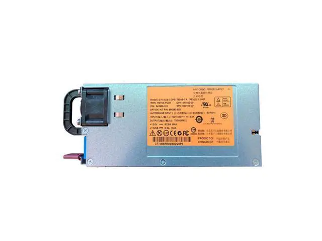 Alt view image 3 of 3 - for DL380G8 Server 750W Switching Power Supply Module 12V DPS-750AB-3A HSTNS-PD29 643932-001 643955-101 660183-001
