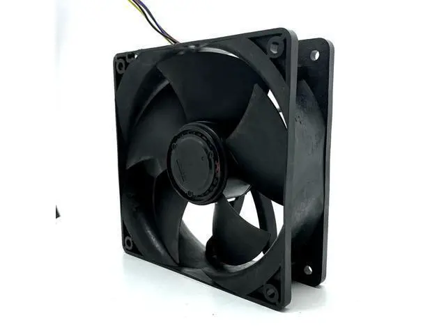 Alt view image 2 of 2 - V12E24BS2B5-07Z99 120mm DC 24V High Speed Cooling Fan, 120X120X38 12038 Inverter Cabinet 12cm PWM Temperature Control