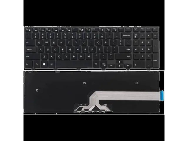 Main image of for Dell Notebook Keyboard 15 3546 3565 3558 3549 3559 Inspiron 15-3000 5542 5543 5545 Replacement Clevo Cheap Packard Bell US