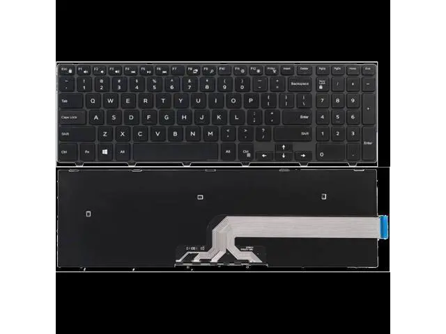 Alt view image 4 of 4 - for Dell Notebook Keyboard 15 3546 3565 3558 3549 3559 Inspiron 15-3000 5542 5543 5545 Replacement Clevo Cheap Packard Bell US