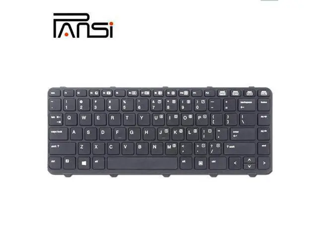 Alt view image 2 of 4 - PANSI Replacement Keyboard without Frame for HP ProBook 430 G1 Series Black US Layout