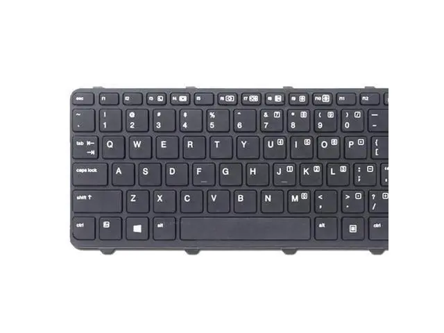 Alt view image 3 of 4 - PANSI Replacement Keyboard without Frame for HP ProBook 430 G1 Series Black US Layout