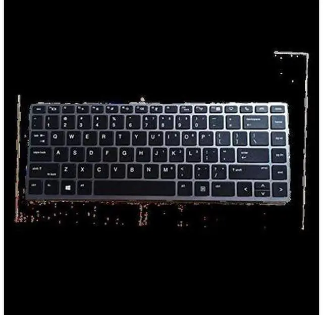 Main image of US Positivo Notebook Keyboard for Laptop Dns Clevo for HP EliteBook 840 846 745 G5 L14378-001 L11307-001