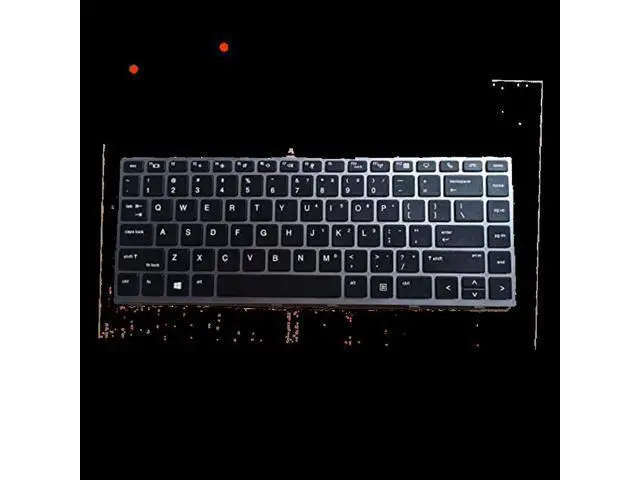 Alt view image 2 of 4 - US Positivo Notebook Keyboard for Laptop Dns Clevo for HP EliteBook 840 846 745 G5 L14378-001 L11307-001