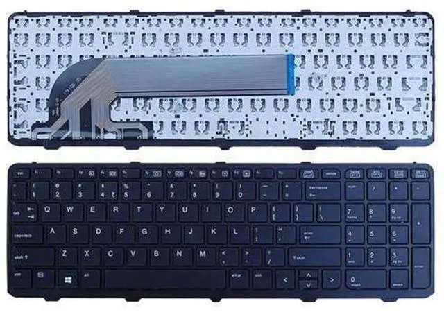 Main image of PANSI Replacement Laptop Keyboard Compatible with HP Probook 655 450 455 470 650 G0 G1 G2 Without Backlit