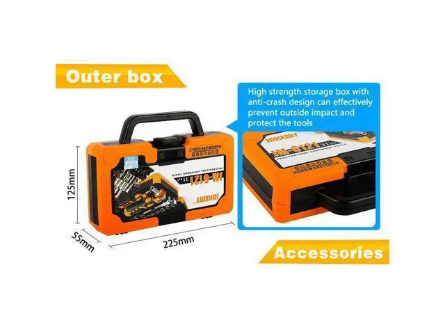 Alt view image 4 of 7 - JAKEMY JM-6121 31 in 1 Professional Screwdriver Kit Disassemble Tool Screwdriver Set Multifunction