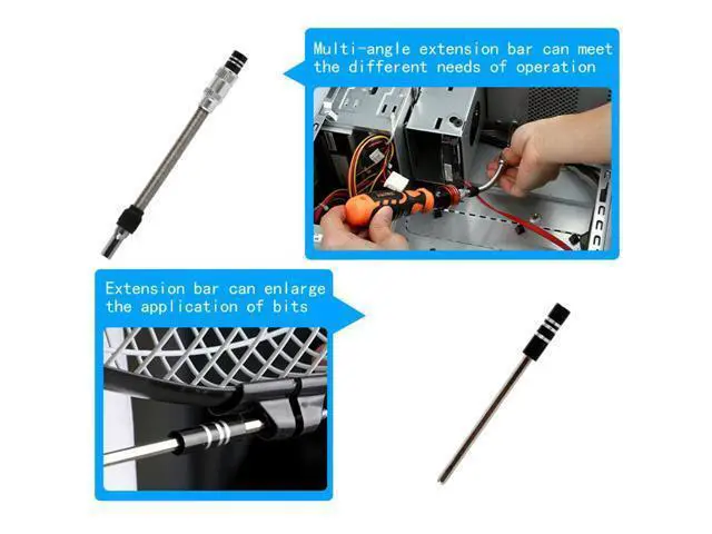 Alt view image 7 of 7 - JAKEMY JM-6121 31 in 1 Professional Screwdriver Kit Disassemble Tool Screwdriver Set Multifunction