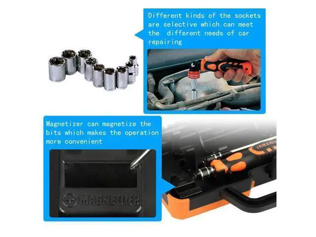 Alt view image 6 of 7 - JAKEMY JM-6121 31 in 1 Professional Screwdriver Kit Disassemble Tool Screwdriver Set Multifunction