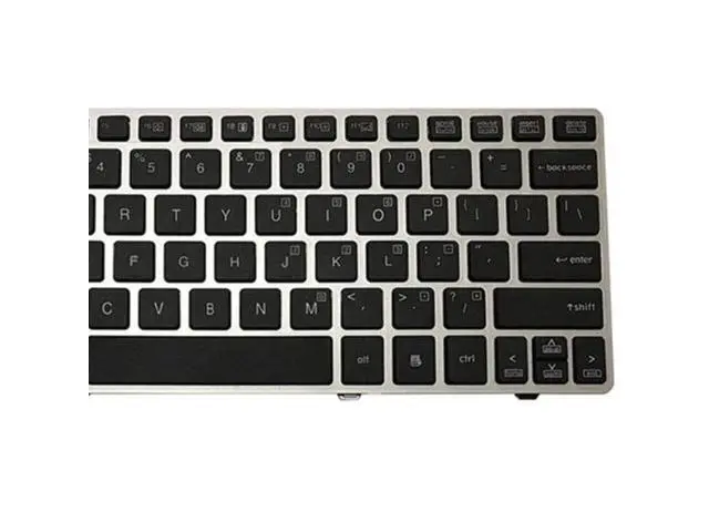 Alt view image 3 of 4 - PANSI Laptop Replacement US Layout Keyboard for HP EliteBook 2560 2560p 2570 2570P English Black